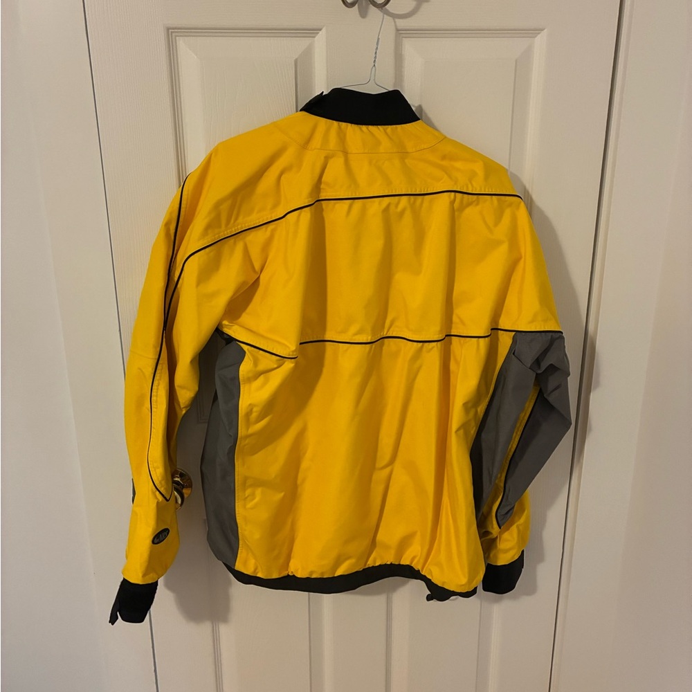 NRS Men's Yellow and Gray Performance water Sports Jacket